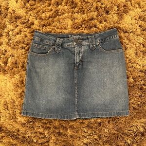 Denim skirt